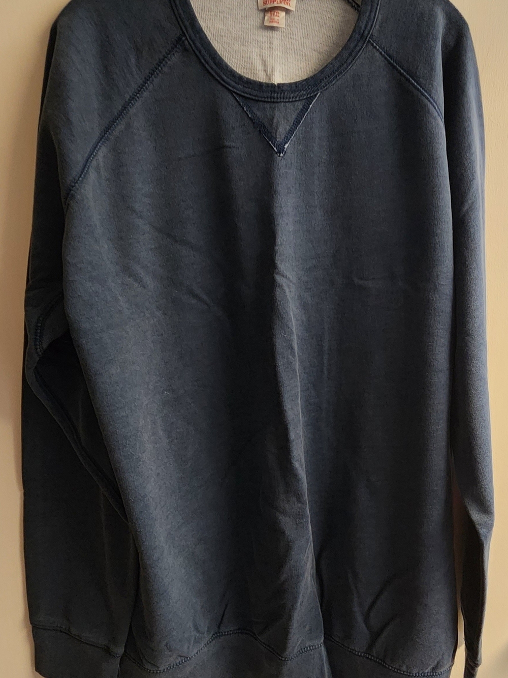 Mossimo Supply Co. Men's Dark Navy Crewneck Sweatshirt